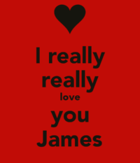 I Love You James Wallpaper