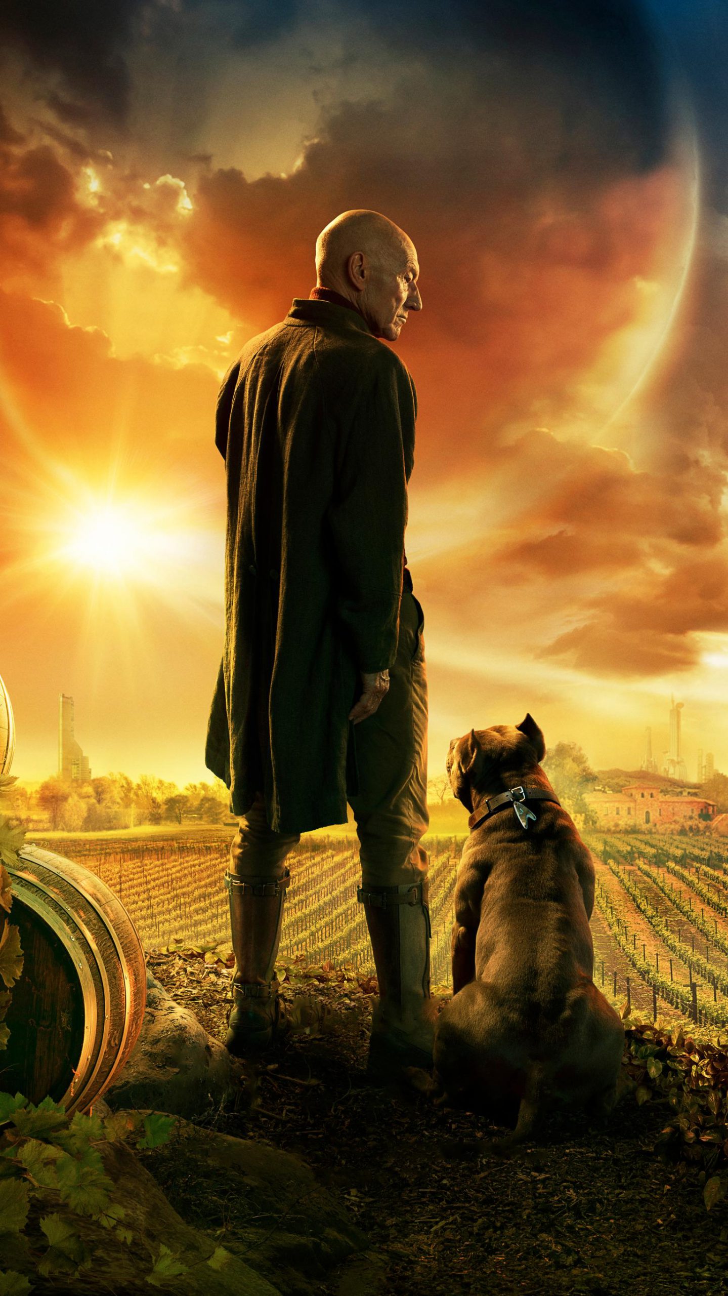 star trek picard wallpaper iphone