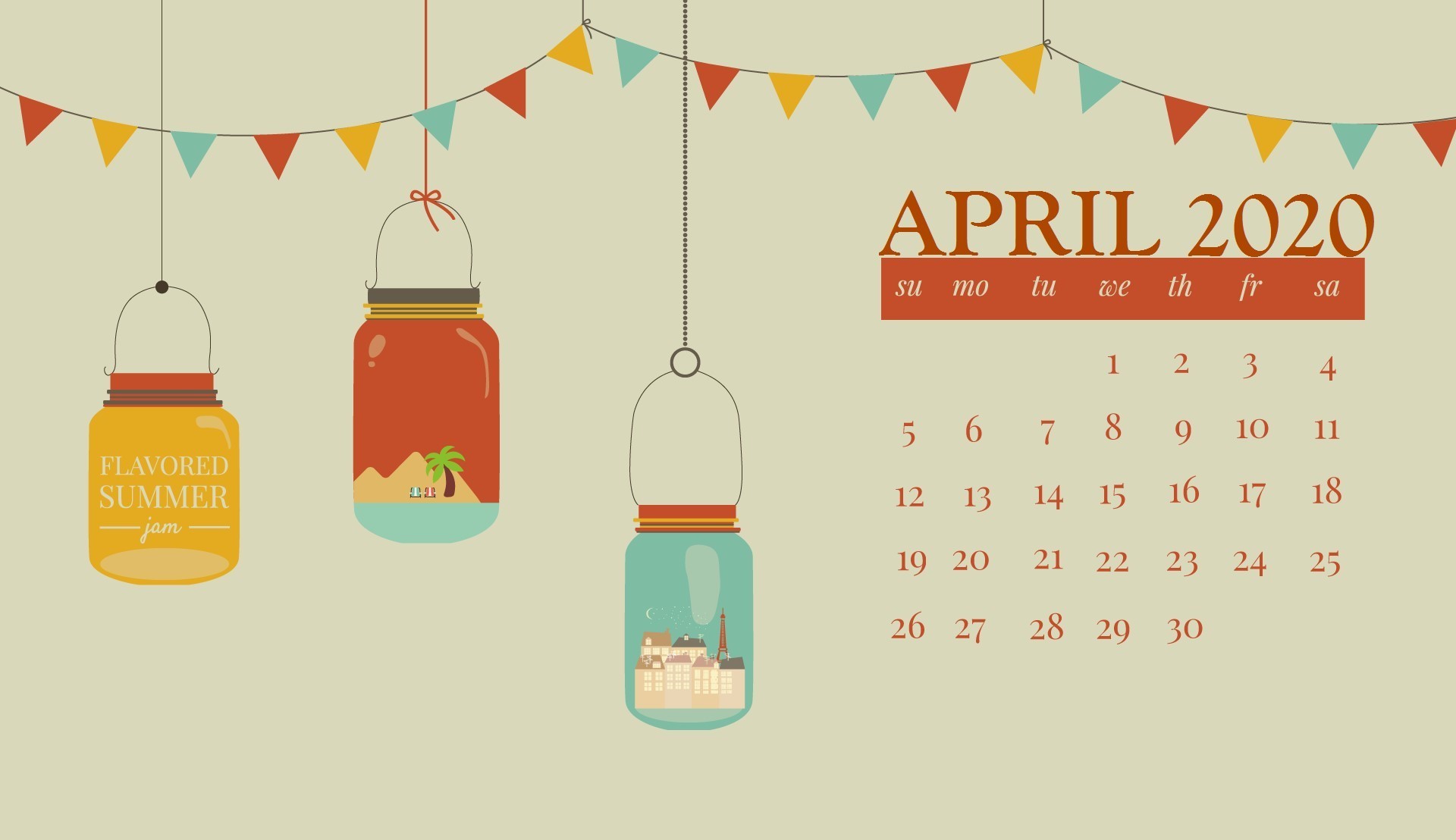 April Calendar Wallpaper 1 April Calendar Wallpaper