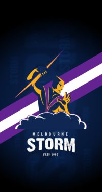 Melbourne Storm Iphone Wallpaper