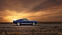 Mustang Sunset Wallpaper