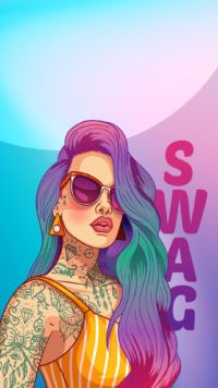 Swag Girl Wallpaper