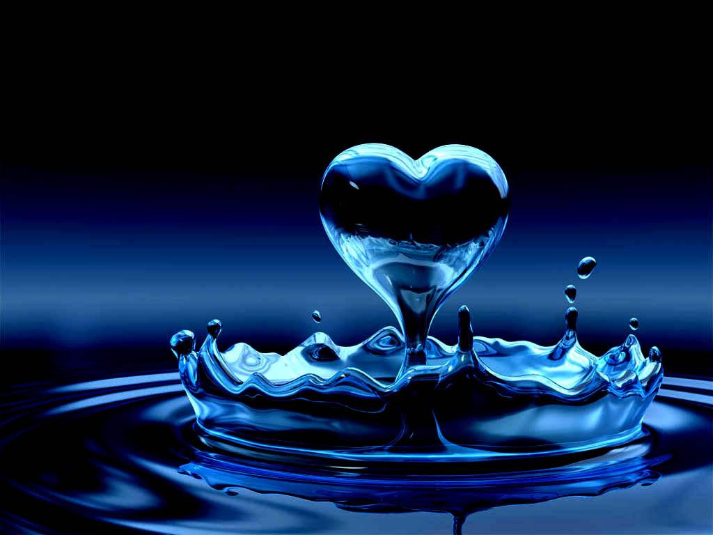 Water Drop Heart Wallpaper Kolpaper Awesome Free Hd Wallpapers