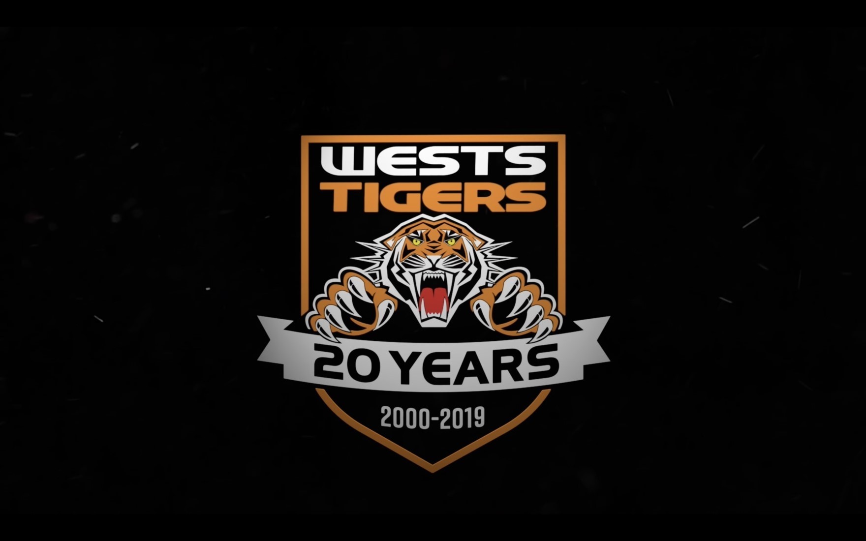 Wests Tigers 20 Years Wallpaper