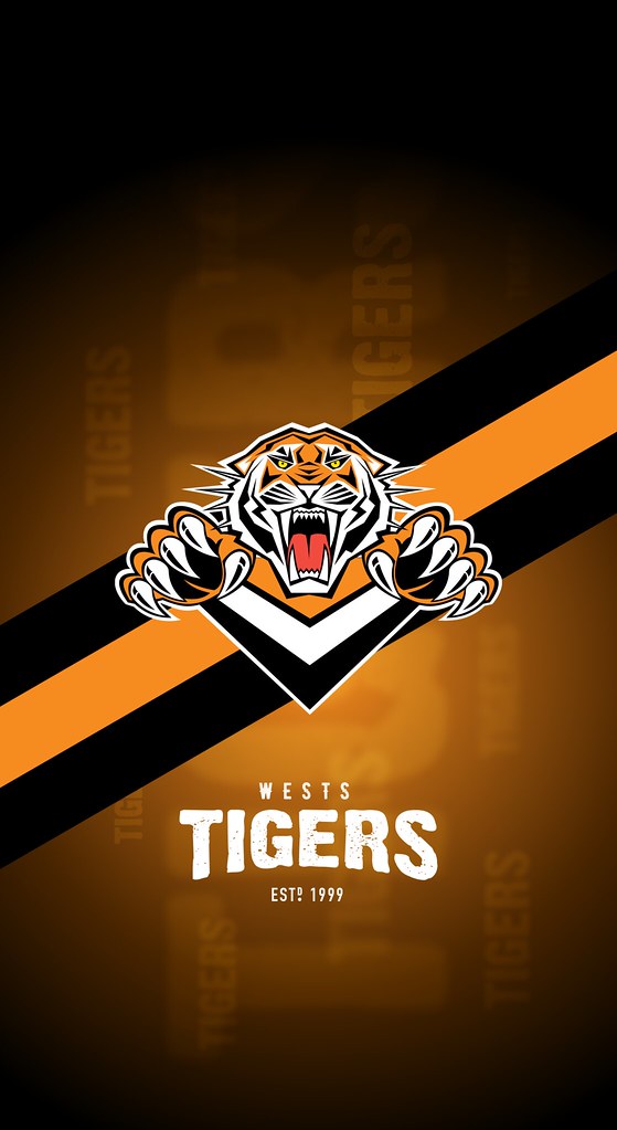 Wests Tigers Iphone Wallpaper