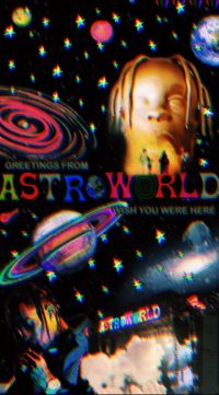 Astroworld Blurry Wallpaper