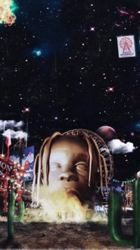 Astroworld Mobile Phone Wallpaper