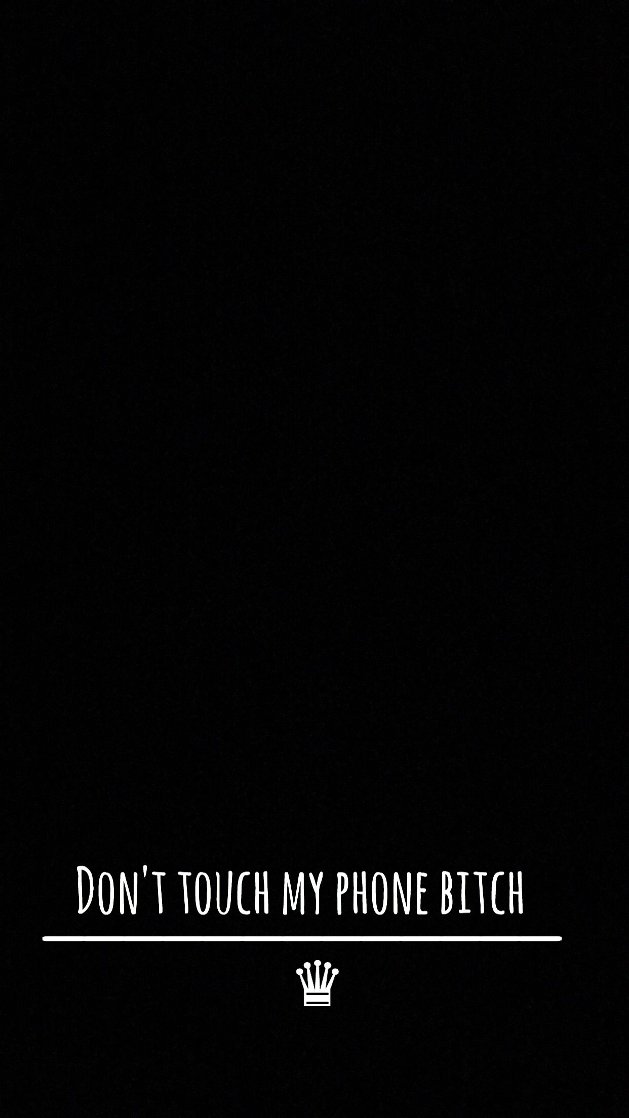 Don't Touch Wallpaper