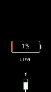 Life Battery Wallpaper