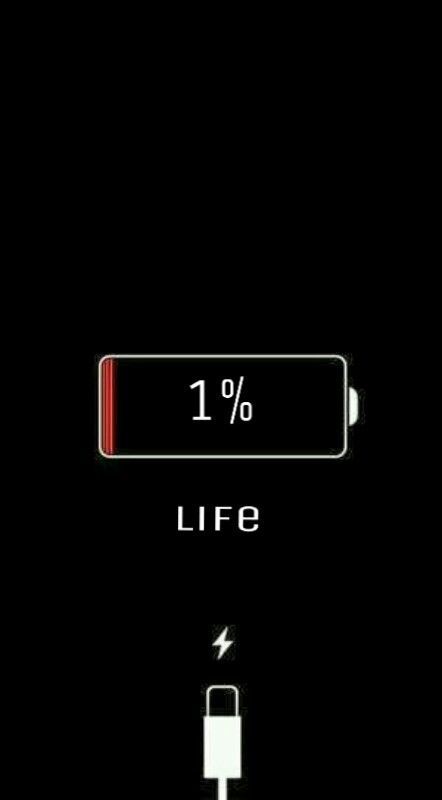 Life Battery Wallpaper