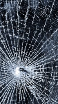 Cracked Screen Phone Wallpaper