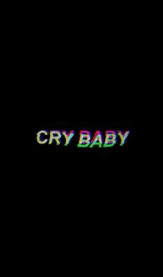 Glitch Cry Baby Wallpaper