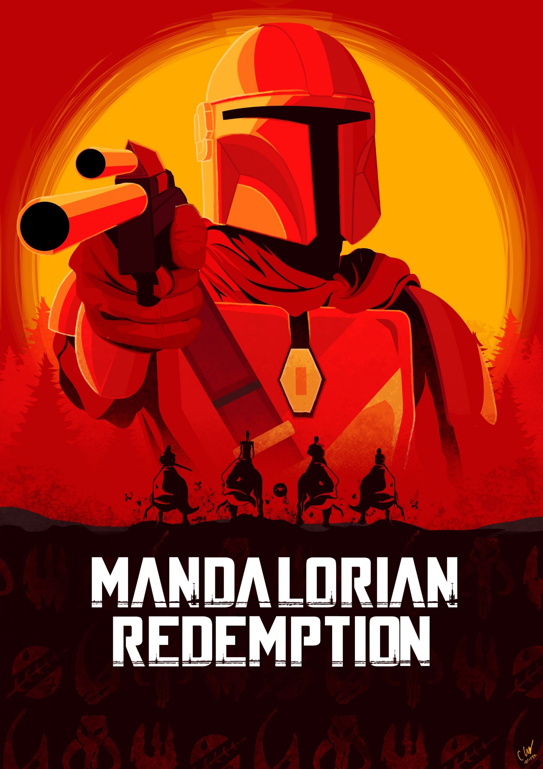 Mandalorian Redemption Wallpaper