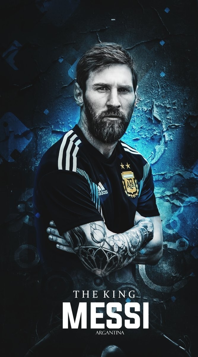 The King Messi Wallpaper