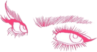 Transparent Eyes Wallpaper