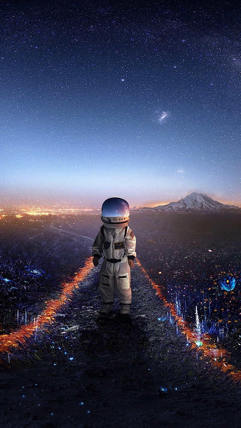 Wallpaper astronaut hd