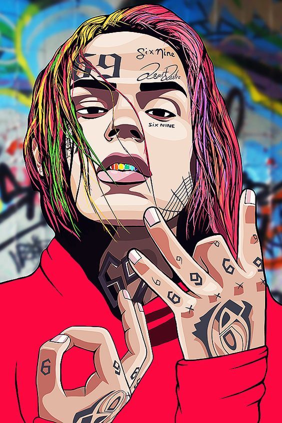 10+ Coolest 6Ix9Ine Hd Wallpapers - Phone Wallpapers for Boys