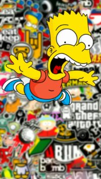 Bart Simpson Iphone Wallpaper