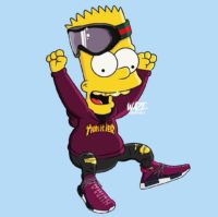 Bart Simpson Thrasher Wallpaper 3