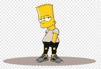 Bart Simpson Transparent Wallpaper PC