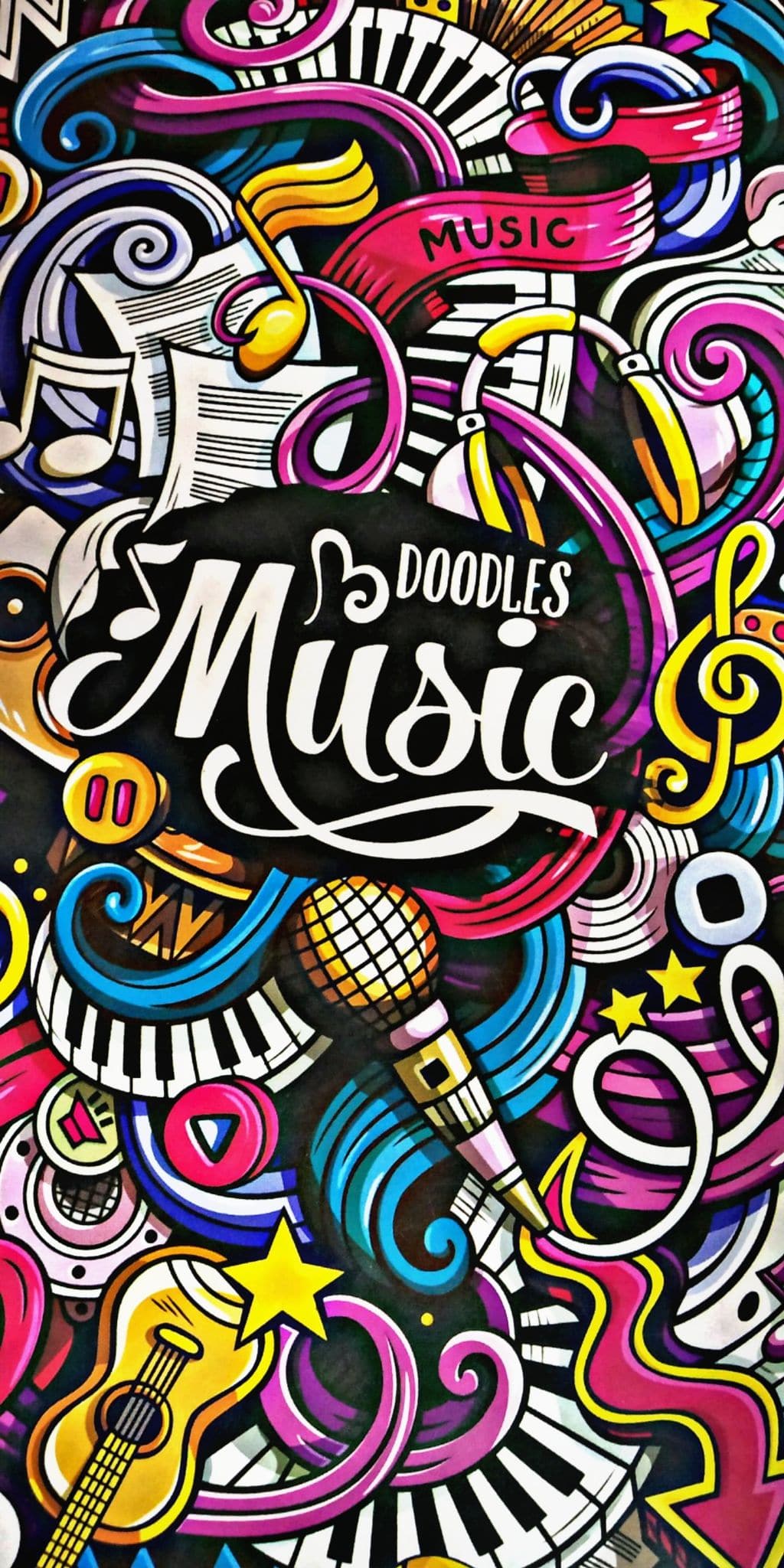 Doodles Music Wallpaper