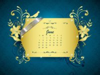 HD June Calendar 2020