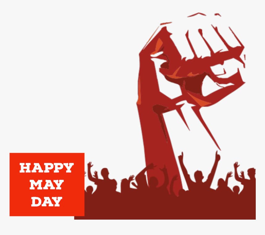 Happy May Day Background