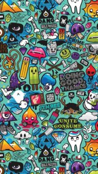 Iphone Doodle Wallpaper