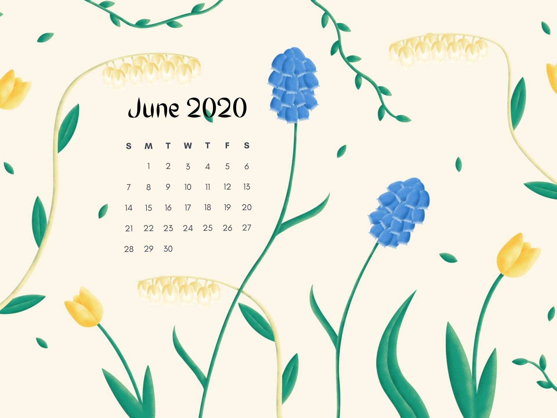 June Calendar 2020 Wallpaper KoLPaPer Awesome Free HD Wallpapers