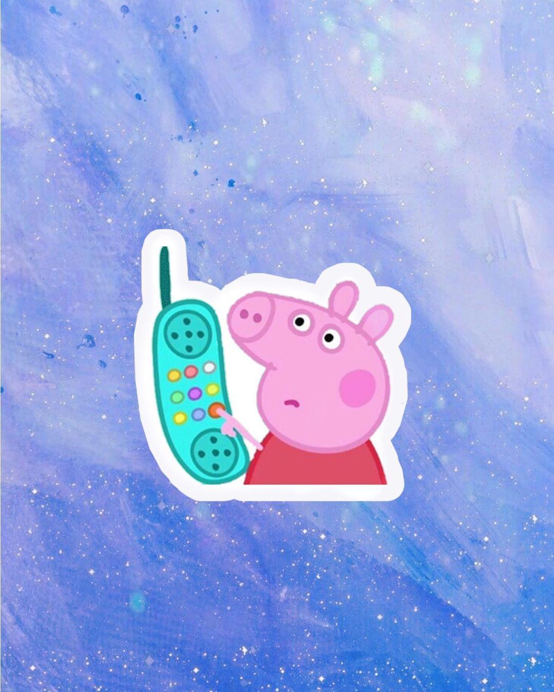 Peppa Pig Wallpaper Telephone