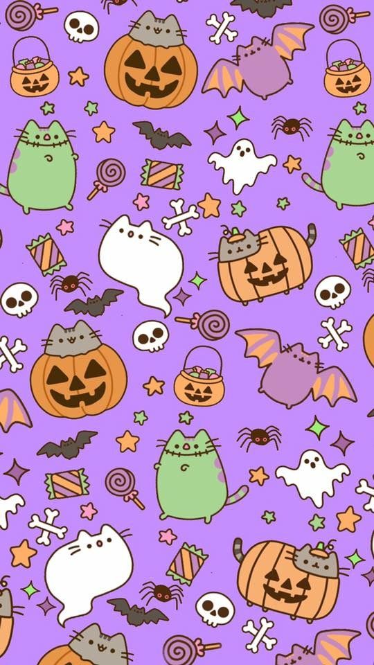 Pusheen Halloween Wallpaper - KoLPaPer - Awesome Free HD Wallpapers