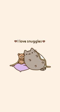 Pusheen Love Wallpaper 2