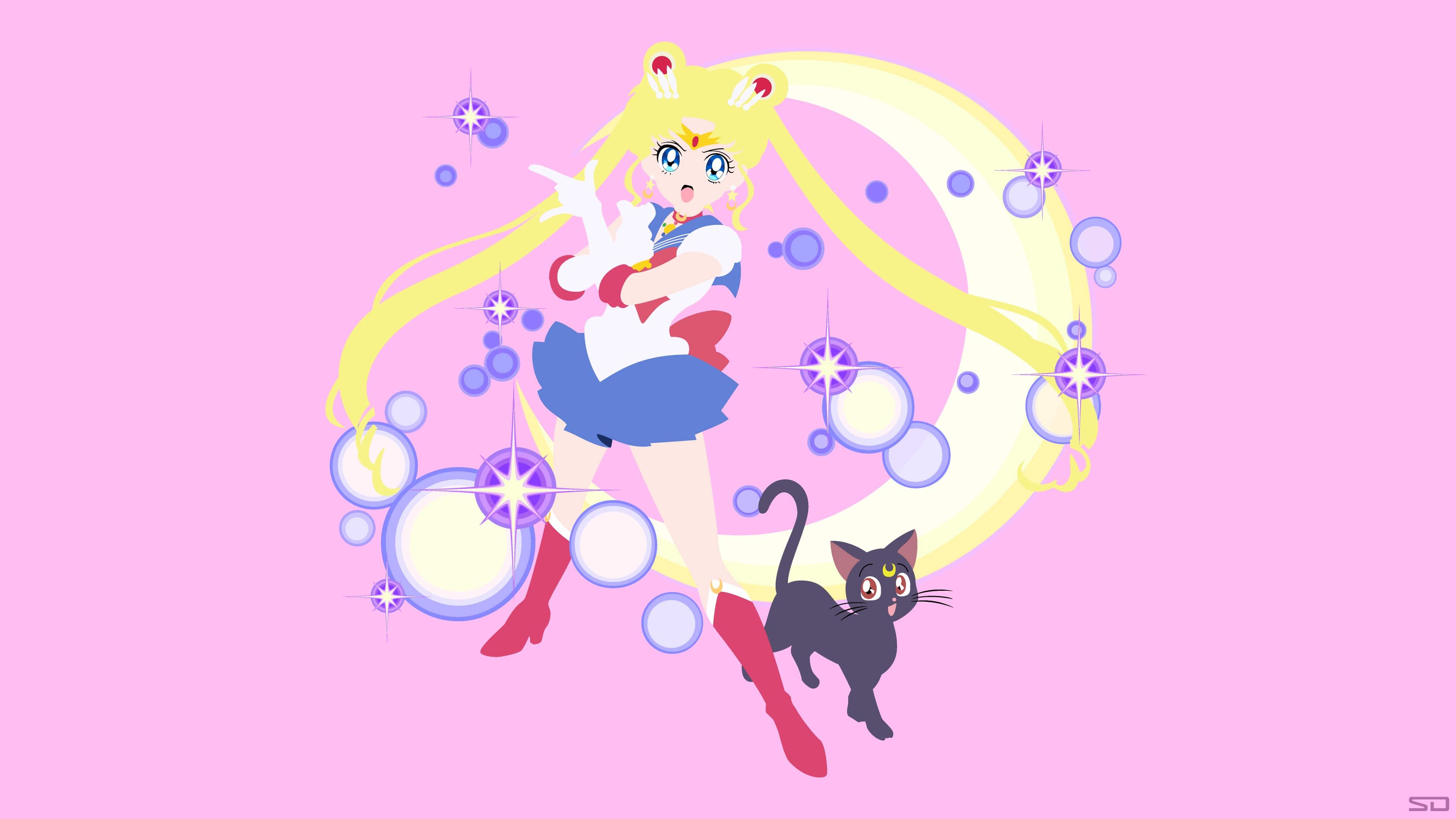 Sailor Moon Wallpaper 4K