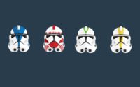 Star Wars Helmets Wallpaper
