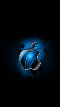 Apple Blue Wallpaper
