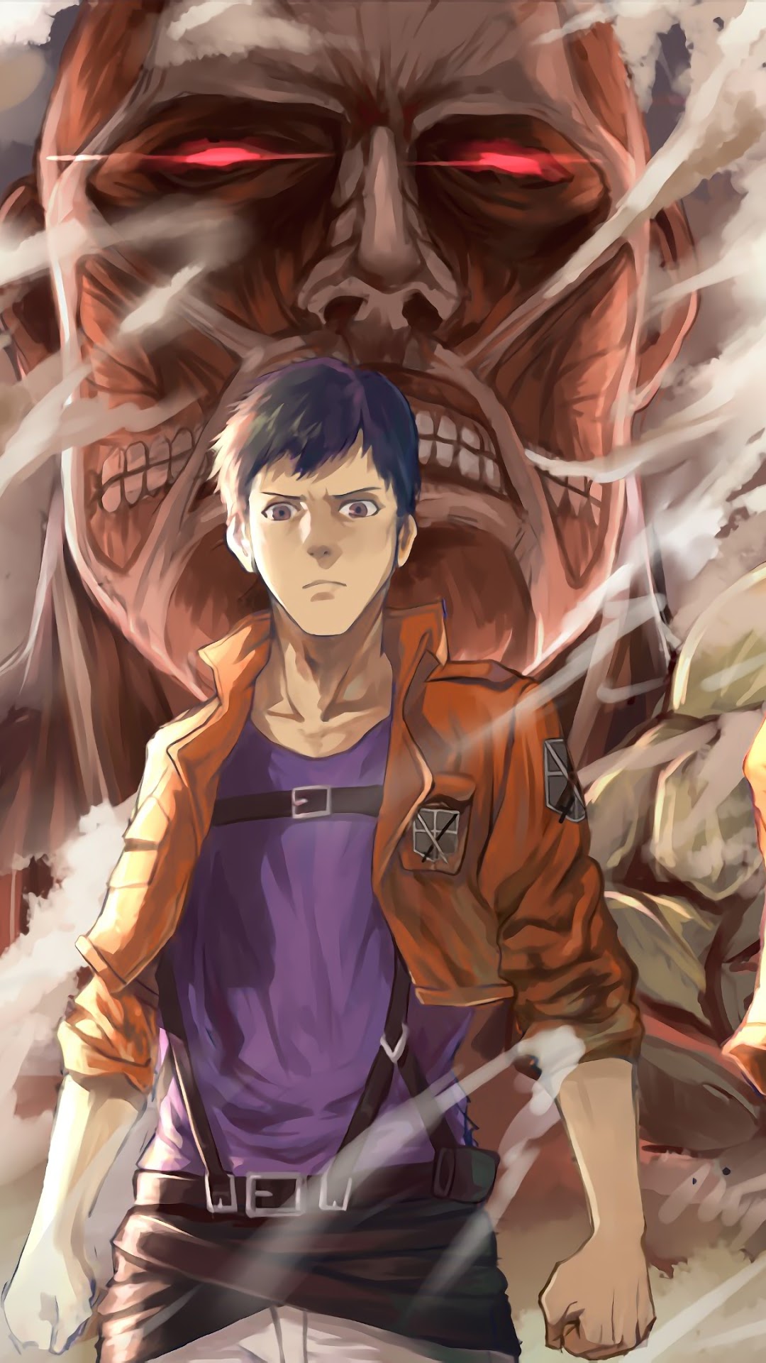 Download Aot Purple Background Background - getallpicture