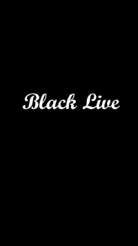 Black Live Iphone Wallpaper