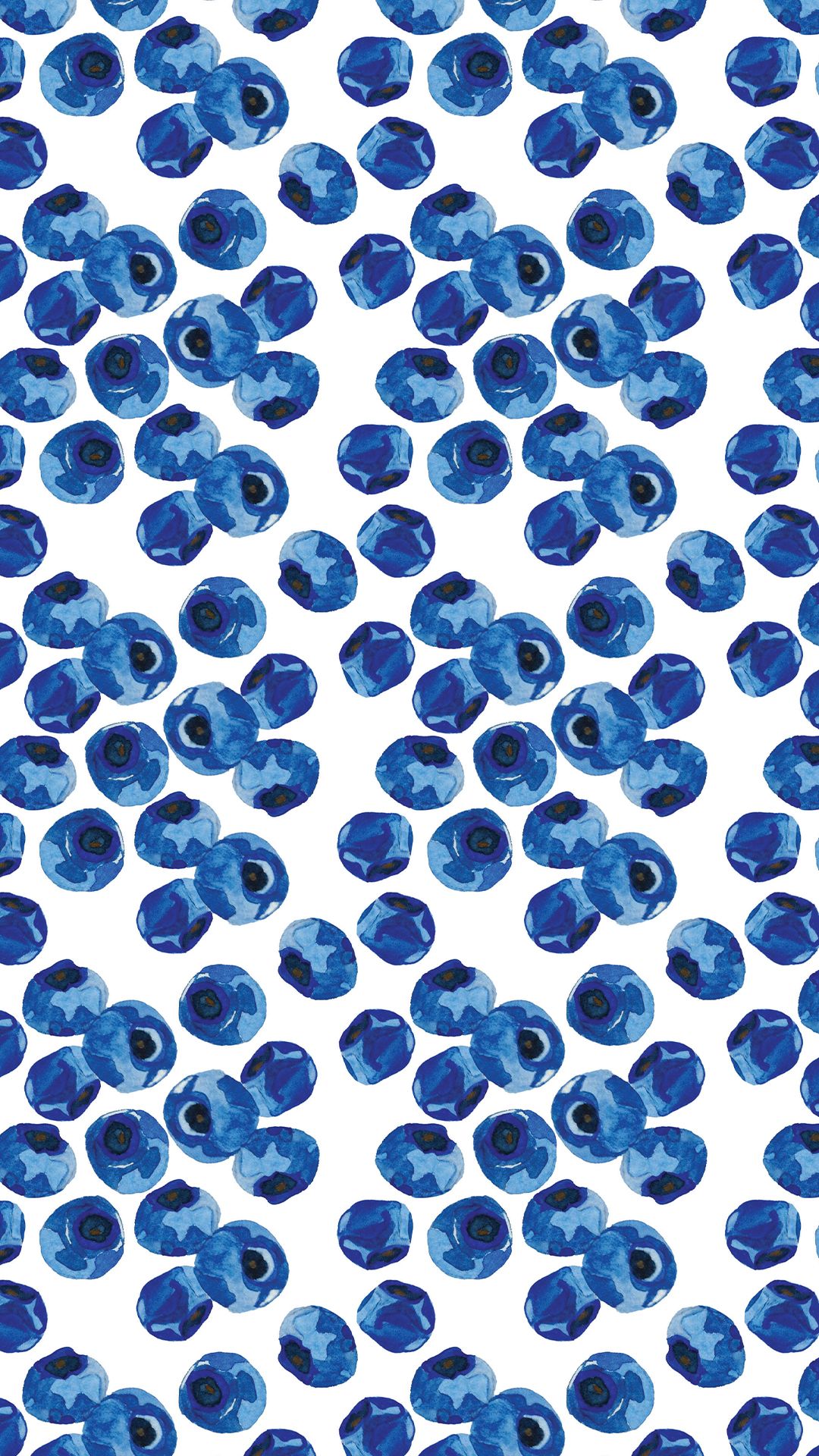 Blueberries Drawing Wallpaper