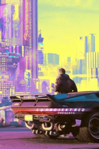 Cyberpunk 2077 Pastel Wallpaper