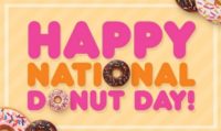 Happy National Donut Day Wallpaper