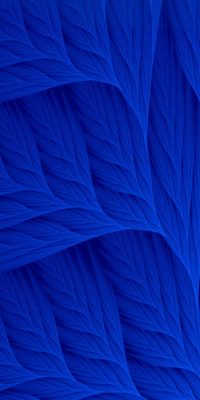 Iphone Blue Leaf Wallpaper