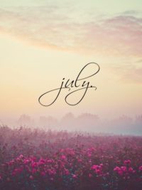 July Wallpaper