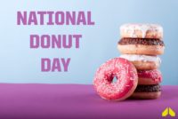National Donut Day 4K Wallpaper