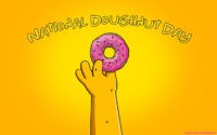 National Donut Day Wallpaper Desktop