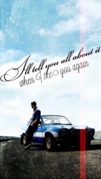 Paul Walker Iphone Wallpaper