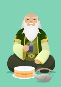 Uncle Iroh Android Wallpaper