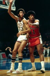Wes Unseld and Kareem Wallpaper