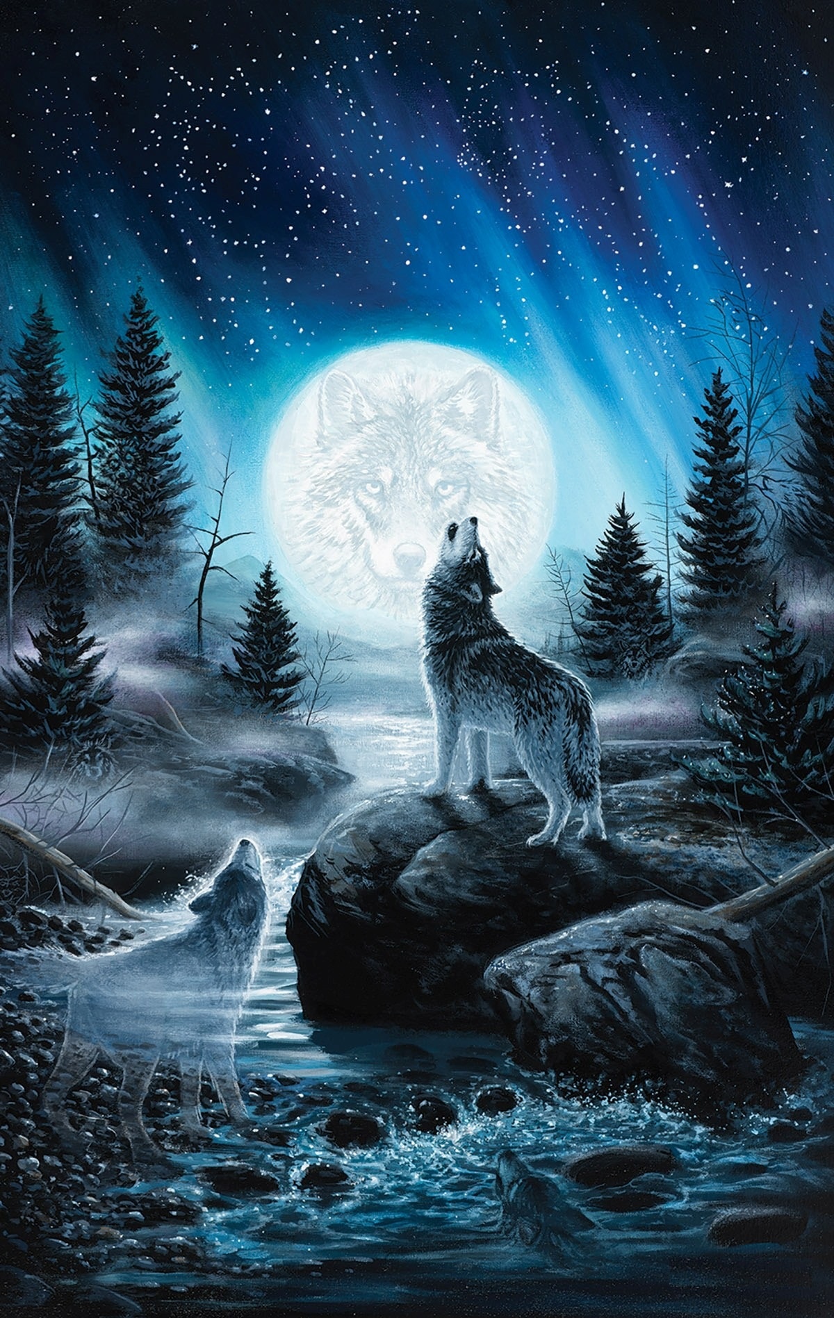 Wolf Forest Wallpaper