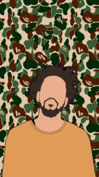 J Cole Paint Wallpaper