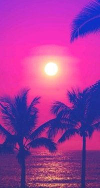 Vaporwave Sun Wallpapers